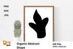 Organic Abstract Shape Product Image 1