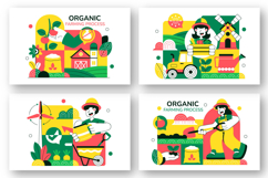 10 Organic Farming Process Illustration Product Image 2