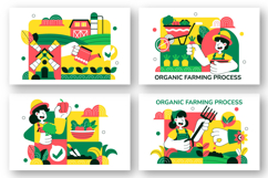 10 Organic Farming Process Illustration Product Image 3