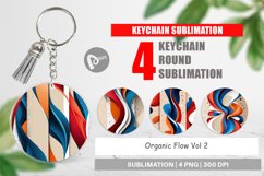 Keychain Organic Flow Product Image 1