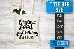 Tote Bag Quotes SVG | Tote bag SVG | Funny Saying | SVG File Product Image 1