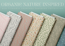 Eco Flow 12 Organic Seamless Patterns and Natural Textures Product Image 3