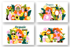 10 Organic Skin Care Illustration Product Image 2