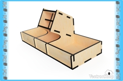 Desktop Organizer - Decorative Template Ideal for Storage Product Image 7