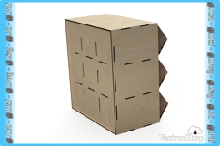 Laser Cutting Plans Modular Organizer for Screws and Parts Product Image 5