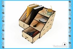 Table organizer / Student furniture / laser cut files Product Image 8