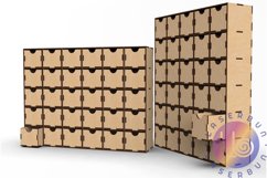 Organizer with drawers. Laser cutting SVG Glowforge pattern Product Image 7