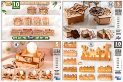 Organizers Mega Bundle Laser Cut | Caddy and Shelf | Storage Product Image 4