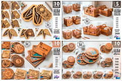 Organizers Mega Bundle Laser Cut | Caddy and Shelf | Storage Product Image 6