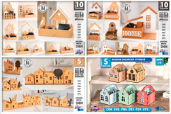 Organizers Mega Bundle Laser Cut | Caddy and Shelf | Storage Product Image 2