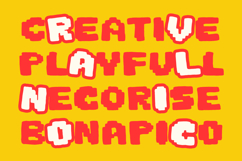 Orgapix - Organic Imperfect Doodle Pixel Font Product Image 4