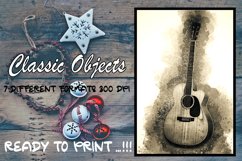 Printable vintage classic objects 7 different formats Pack16 Product Image 1