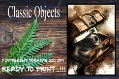 Printable vintage classic objects 7 different formats Pack23 Product Image 1
