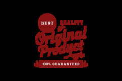 Original rubber stamp seal template vector Product Image 2