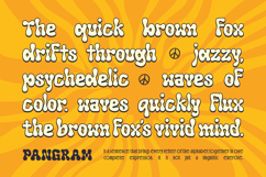 Orijoqu - Bold Liquify Psychedelic Display Font - Product Image 4