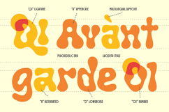 Orijoqu - Bold Liquify Psychedelic Display Font - Product Image 5