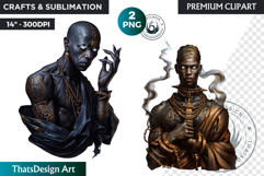 Orishas Pantheon Clipart PNG, African mythology, voodoo Product Image 1