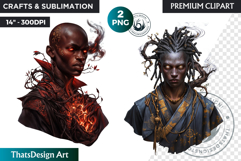 Orishas Pantheon Clipart PNG, African mythology, voodoo Product Image 1