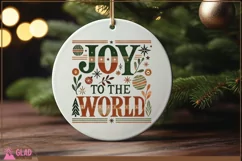 Joy to the World, boho vintage Christmas shirt design png Product Image 7
