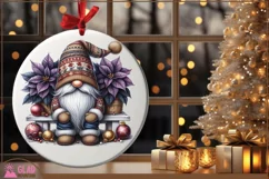 Christmas Gnome png, Christmas Gnome sublimation png Product Image 3