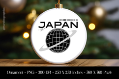 Japan Ornament Sublimation Design PNG Product Image 1