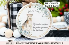 Lakeland Terrier Dog Memorial Sublimation PNG Product Image 2