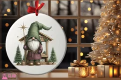 Christmas Gnome png, Joy to the World Shepherd gnome png Product Image 4