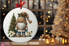 Christmas Gnome sublimation png, Christmas Gnome Clipart Product Image 3