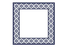 Traditional Slavic embroidery frame for textile. Product Image 1