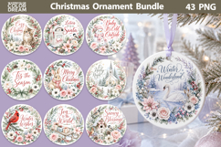Christmas Ornament Bundle | Winter Holiday Decor Product Image 1
