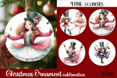 Funny Christmas cat Coaster Design | animal Square Product Image 1