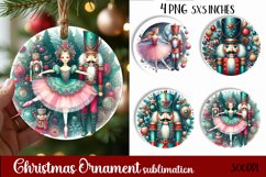 Funny Christmas cat Coaster Design | animal Square Product Image 1