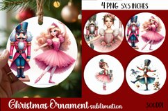 Funny Christmas cat Coaster Design | animal Square Product Image 1