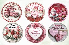 Ornament Valentine’s Day Sublimation Product Image 4