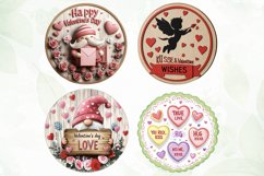Ornament Valentine’s Day Sublimation Product Image 2