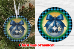 Christmas ornaments sublimation | Christmas gnome ornament Product Image 1