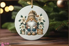 Merry Christmas Gnomie png, Christmas Gnome sublimation png Product Image 9