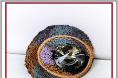 Ornamental Brooch Base ITH Embroidery Design Product Image 6