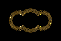 Ornamental floral gold round frame and border decoration Product Image 2