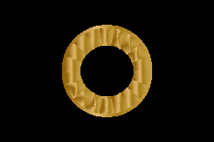 Ornamental gold round frame art design element concept Product Image 2