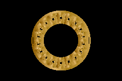 Ornamental gold round frame art design element design Product Image 2