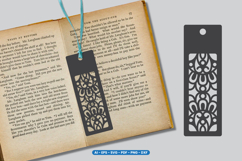 Ornamental Laser Cut Bookmark SVG Product Image 17