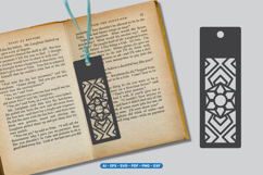 Ornamental Laser Cut Bookmark SVG Product Image 1