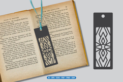 Ornamental Laser Cut Bookmark SVG Product Image 1