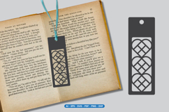 Ornamental Laser Cut Bookmark SVG Product Image 5