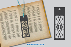 Ornamental Laser Cut Bookmark SVG Product Image 1