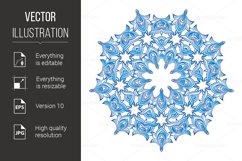 Blue snowflakes Product Image 1