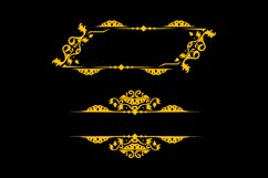 Ornamental unique decorative floral frame background Product Image 2