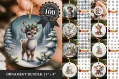 Bestselling Christmas Ornament Bundle | 100 Cute Animals Product Image 1
