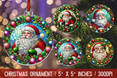 Christmas Ornaments Sublimation PNG Product Image 1